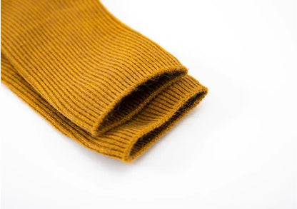 Kids Wool Cashmere Socks Children Boys Girls Soft Thermal Stockings for Baby Fashion Solid Color Kids High Long Winter Stuff - ZOOMNSTORE