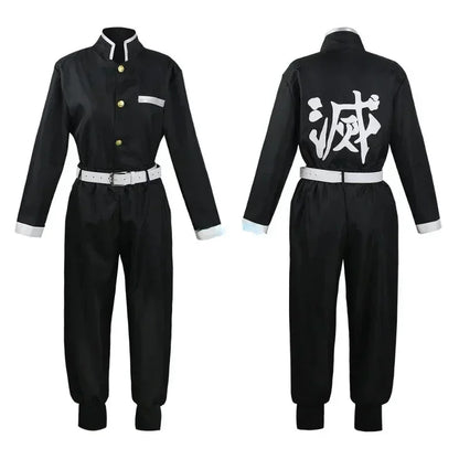 Anime Kimetsu No Yaiba Iguro Obanai Kimono Uniform Anime Pruik Cosplay Kostuum Halloween Feest - ZOOMNSTORE