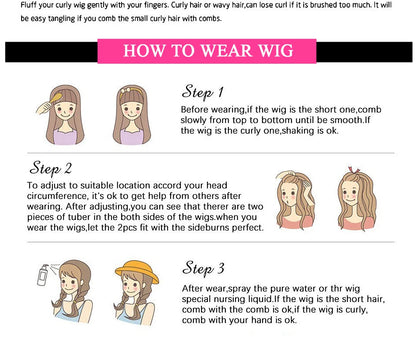 Kinky Curly Half Wig - 200% Density Remy Hair Glueless Clip In Wigs With Pre Plucked Hairline - ZOOMNSTORE
