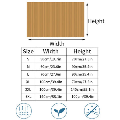 Kitchen Cabinet Curtain – Self Adhesive Polyester Shade Panel | Easy Install Velcro Cover - ZOOMNSTORE