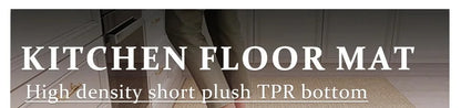 Kitchen Floor Mat – Non Slip Rug With TPR Bottom | Custom Size Rectangular Area Rug - ZOOMNSTORE