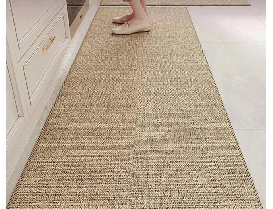 Kitchen Floor Mat – Non Slip Rug With TPR Bottom | Custom Size Rectangular Area Rug - ZOOMNSTORE