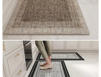Kitchen Floor Mat – Non Slip Rug With TPR Bottom | Custom Size Rectangular Area Rug - ZOOMNSTORE