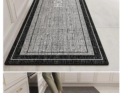 Kitchen Floor Mat – Non Slip Rug With TPR Bottom | Custom Size Rectangular Area Rug - ZOOMNSTORE