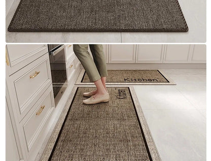 Kitchen Floor Mat – Non Slip Rug With TPR Bottom | Custom Size Rectangular Area Rug - ZOOMNSTORE