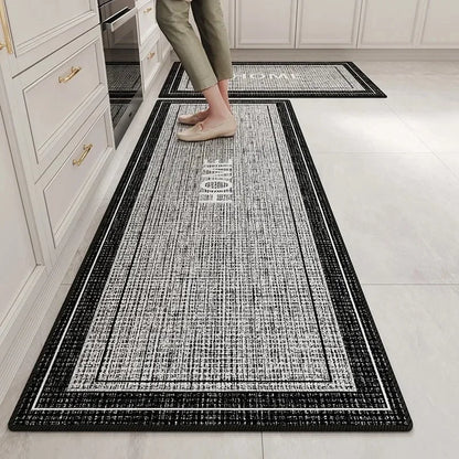Kitchen Floor Mat – Non Slip Rug With TPR Bottom | Custom Size Rectangular Area Rug - ZOOMNSTORE