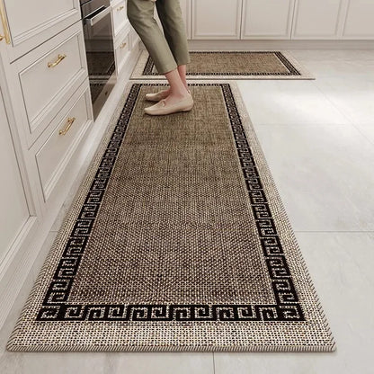 Kitchen Floor Mat – Non Slip Rug With TPR Bottom | Custom Size Rectangular Area Rug - ZOOMNSTORE