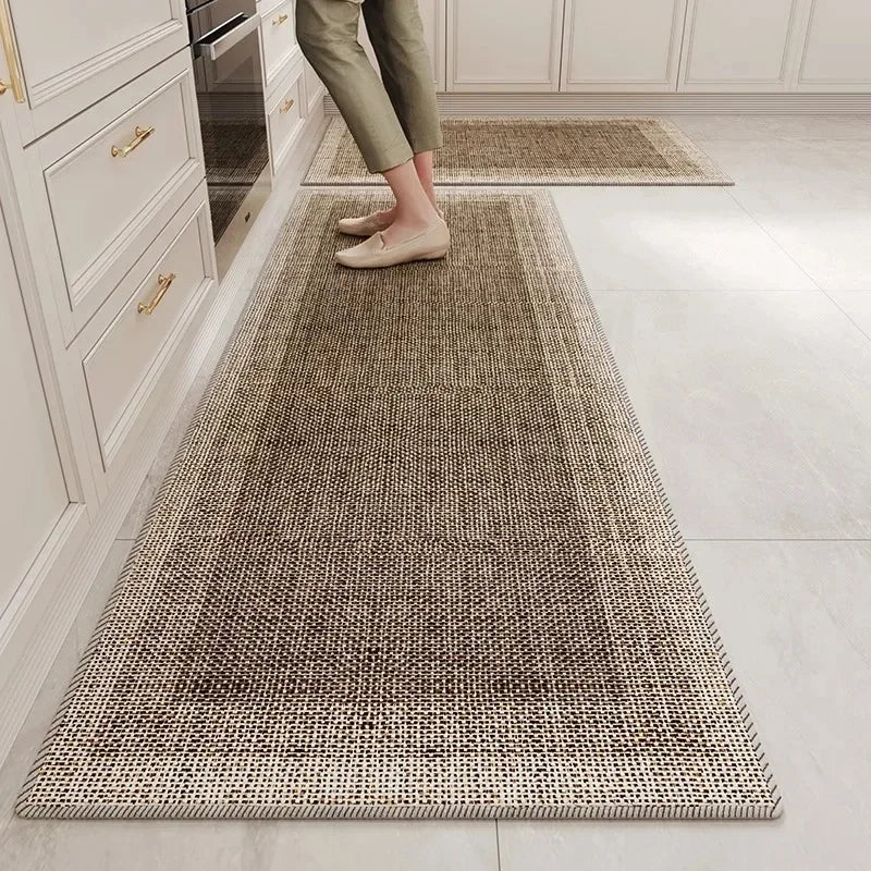 Kitchen Floor Mat – Non Slip Rug With TPR Bottom | Custom Size Rectangular Area Rug - ZOOMNSTORE