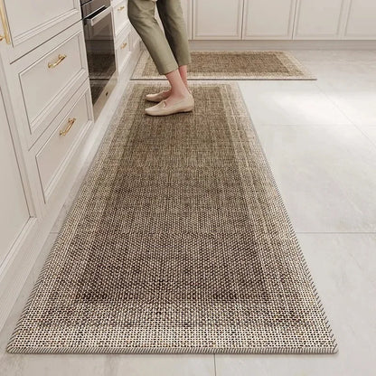 Kitchen Floor Mat – Non Slip Rug With TPR Bottom | Custom Size Rectangular Area Rug - ZOOMNSTORE