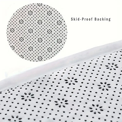 Kitchen Floor Mat - Thickened Flannel Non Slip Absorbent Door Rug for Home - ZOOMNSTORE