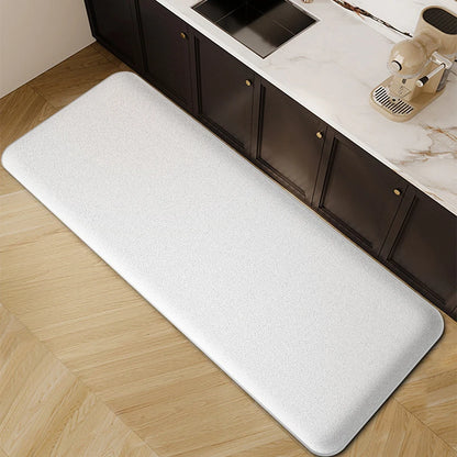 Kitchen Floor Mat - Thickened Flannel Non Slip Absorbent Door Rug for Home - ZOOMNSTORE