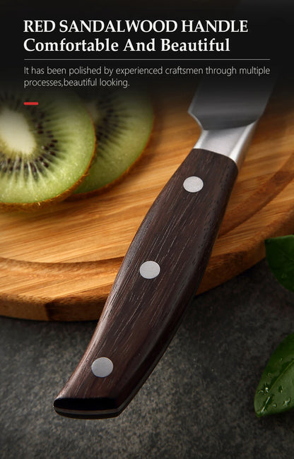 XINZUO High Quality Paring  Utility Cleaver Knife Set - 35 5 8 Germany 14116 Stainless Steel - ZOOMNSTORE