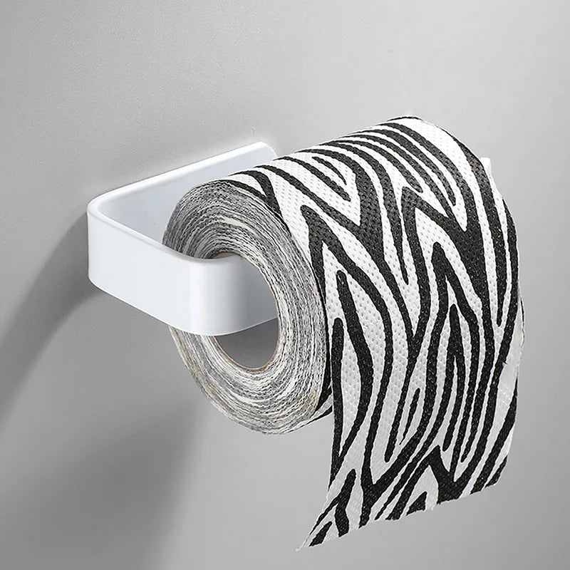 Kitchen Paper Towel Holder Adhesive Tissue Hanger Toilet Roll Paper Dispenser Cabinet Storage Napkin Rack Bathroom Accessories - ZOOMNSTORE