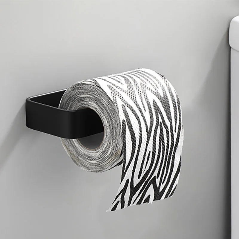 Kitchen Paper Towel Holder Adhesive Tissue Hanger Toilet Roll Paper Dispenser Cabinet Storage Napkin Rack Bathroom Accessories - ZOOMNSTORE