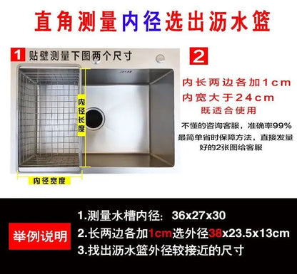 High-End Kitchen Sink Drain Rack - Nano Drying Basket for Tableware  Vegetables - ZOOMNSTORE