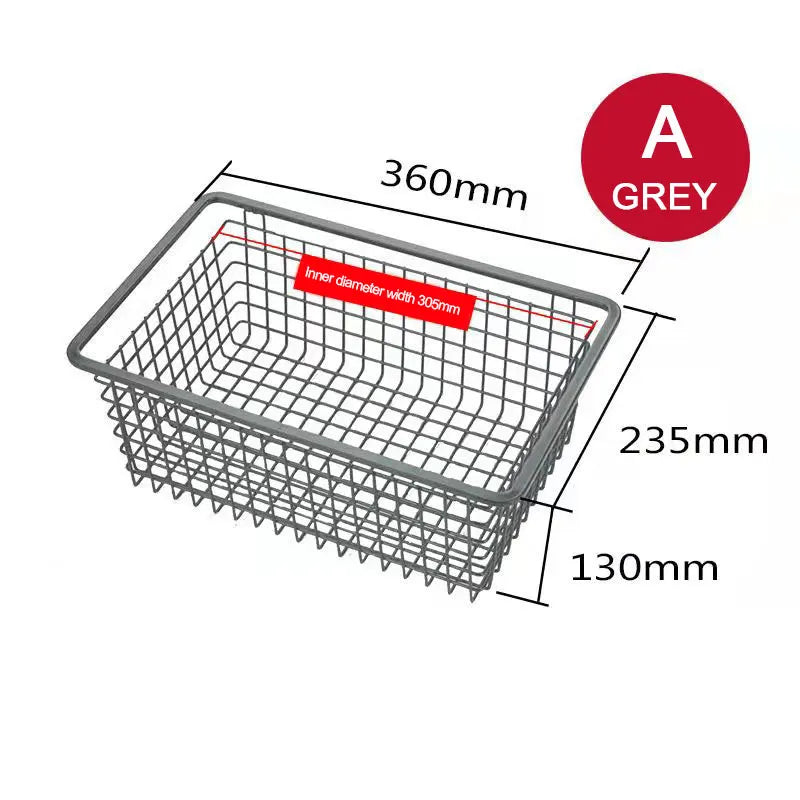 High-End Kitchen Sink Drain Rack - Nano Drying Basket for Tableware  Vegetables - ZOOMNSTORE