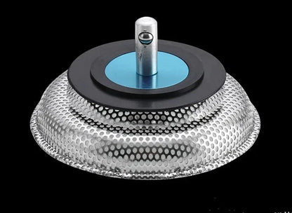 Kitchen Sink Strainer - Stainless Steel Basin Drain Stopper & Hair Catcher Filter - ZOOMNSTORE