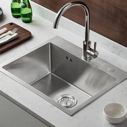 Kitchen Sink Strainer - Stainless Steel Drain Plug | Basin Drain Stopper, Anti Clog Filter - ZOOMNSTORE