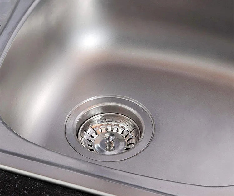 Kitchen Sink Strainer - Stainless Steel Drain Plug | Basin Drain Stopper, Anti Clog Filter - ZOOMNSTORE