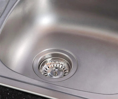 Kitchen Sink Strainer - Stainless Steel Drain Plug | Basin Drain Stopper, Anti Clog Filter - ZOOMNSTORE