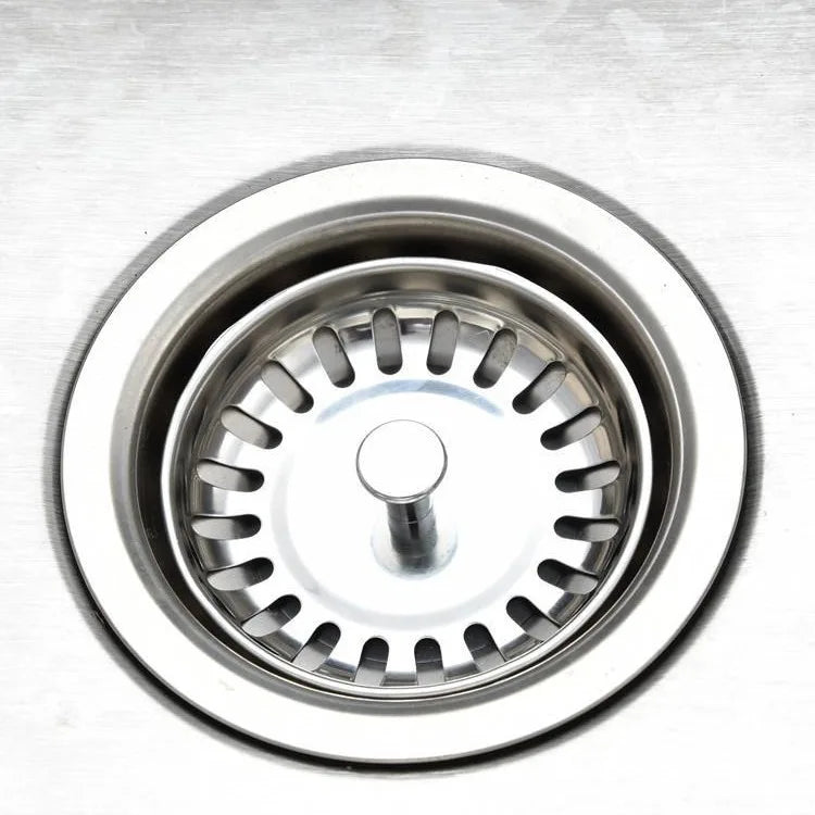 Kitchen Sink Strainer - Stainless Steel Drain Plug | Basin Drain Stopper, Anti Clog Filter - ZOOMNSTORE