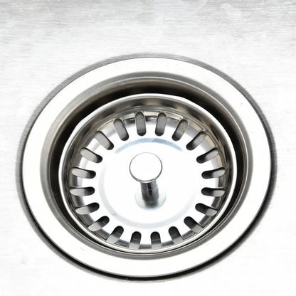 Kitchen Sink Strainer - Stainless Steel Drain Plug | Basin Drain Stopper, Anti Clog Filter - ZOOMNSTORE