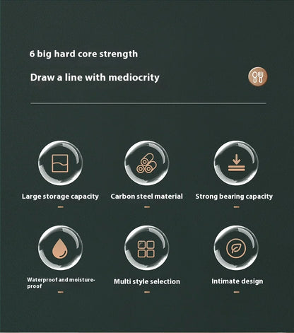 Multifunctional Kitchen Storage Rack - Bowl Dish  Chopstick Organizer - ZOOMNSTORE