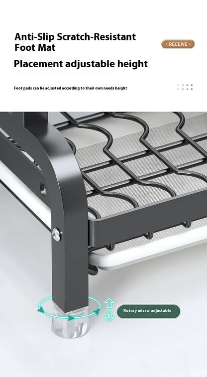 Multifunctional Kitchen Storage Rack - Bowl Dish  Chopstick Organizer - ZOOMNSTORE