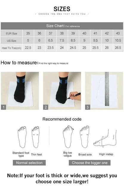 Knee High Boots With Platform Chunky Heels - Women's Leather Punk Gothic Footwear - ZOOMNSTORE