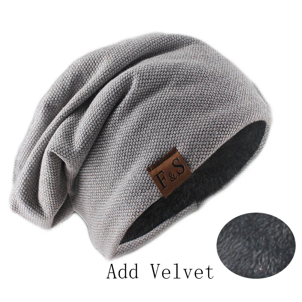 Knitted Beanie Hat – Fashion Bonnet Soft Turban Hip Hop Beanie For Men Women - ZOOMNSTORE