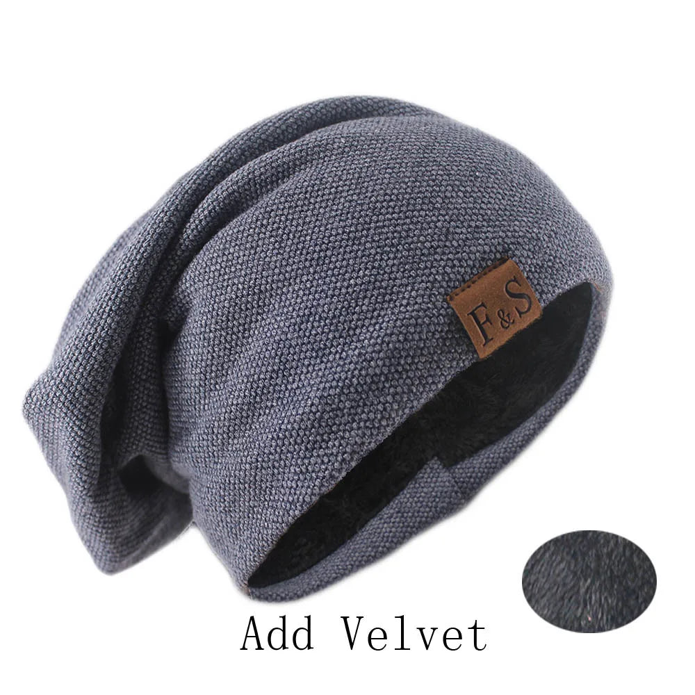 Knitted Beanie Hat – Fashion Bonnet Soft Turban Hip Hop Beanie For Men Women - ZOOMNSTORE