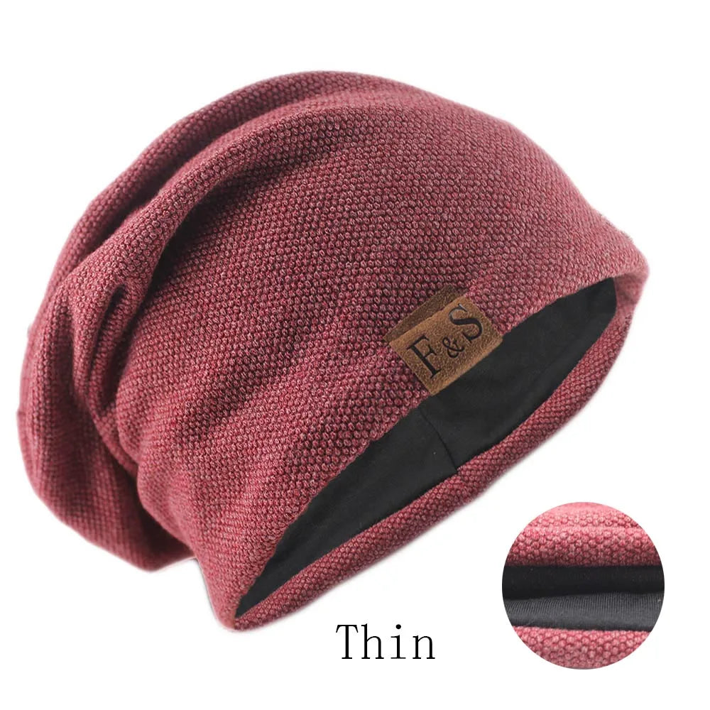 Knitted Beanie Hat – Fashion Bonnet Soft Turban Hip Hop Beanie For Men Women - ZOOMNSTORE