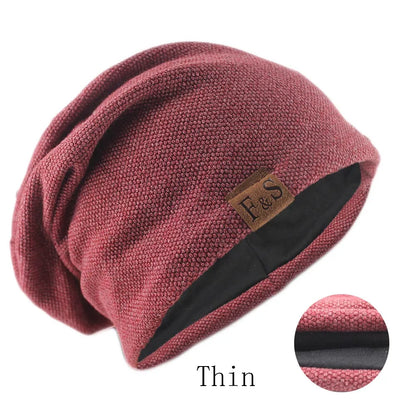 Knitted Beanie Hat – Fashion Bonnet Soft Turban Hip Hop Beanie For Men Women - ZOOMNSTORE