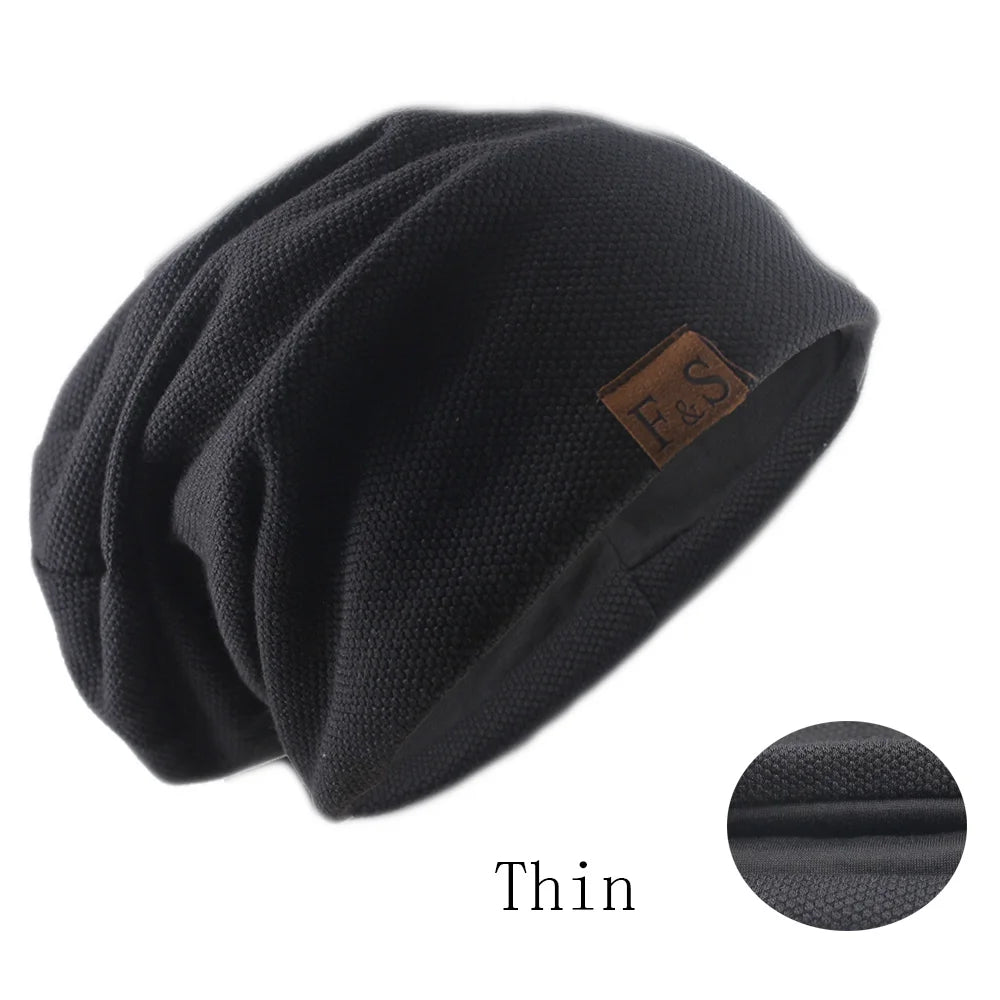 Knitted Beanie Hat – Fashion Bonnet Soft Turban Hip Hop Beanie For Men Women - ZOOMNSTORE