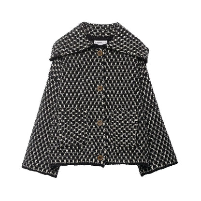 Knitted Jackets Women – 2025 Autumn Winter Single-Breasted Jacket | Casual Streetwear Coat - ZOOMNSTORE