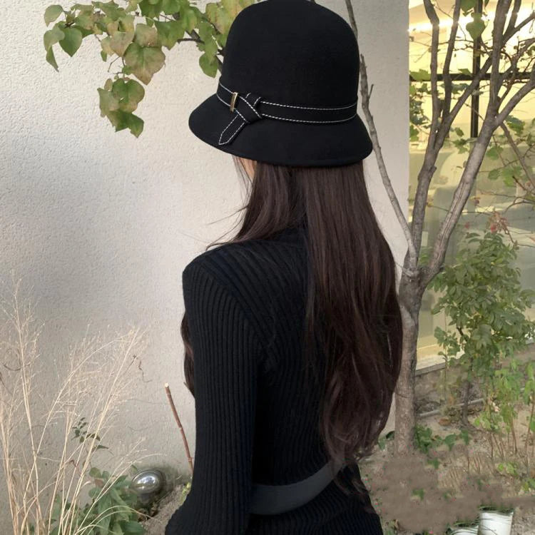 Knitted Turtleneck Bodycon Dress - Soft Elastic Midi Party Dress with Belt for Women - ZOOMNSTORE