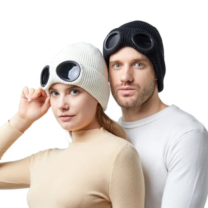 Knitted Winter Hat – Unisex Knit Cap for Cycling, Ski & Cold Weather Headwear - ZOOMNSTORE