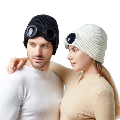 Knitted Winter Hat – Unisex Knit Cap for Cycling, Ski & Cold Weather Headwear - ZOOMNSTORE