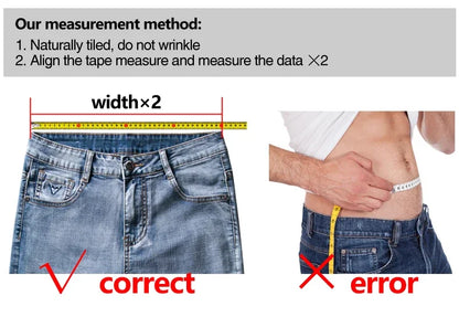 Korean Fashion Baggy Wide Leg Jeans - Mens Casual Loose Denim Pants - ZOOMNSTORE