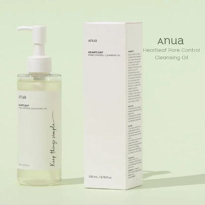 Anua Heartleaf Skin Care Set - 77 Toner  Deep Cleansing Oil - ZOOMNSTORE