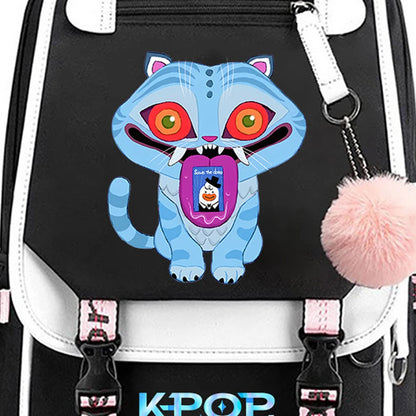 KPop Demon Hunters School Backpack - Stylish Outdoor Bag for Students - ZOOMNSTORE