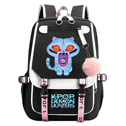 KPop Demon Hunters School Backpack - Stylish Outdoor Bag for Students - ZOOMNSTORE