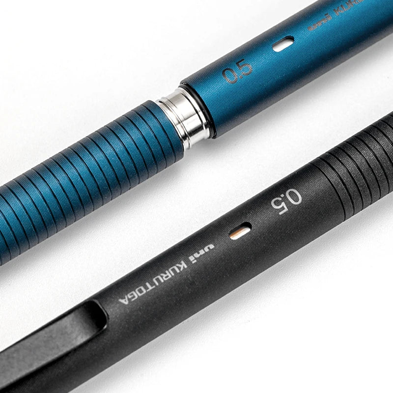 KuruToga Metal Mechanical Pencil - 05mm Rotating Lead for Drawing  Writing - ZOOMNSTORE
