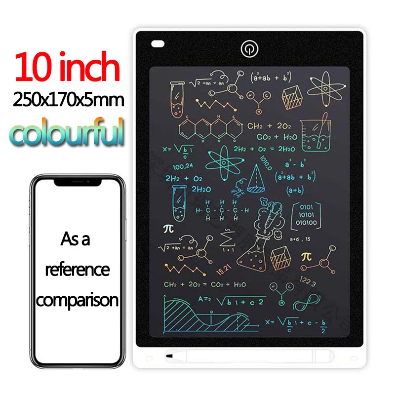 LCD Writing Tablet for Kids - Educational Drawing Board 851012 Inch Art Toy - ZOOMNSTORE
