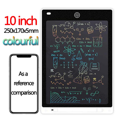 LCD Writing Tablet for Kids - Educational Drawing Board 851012 Inch Art Toy - ZOOMNSTORE