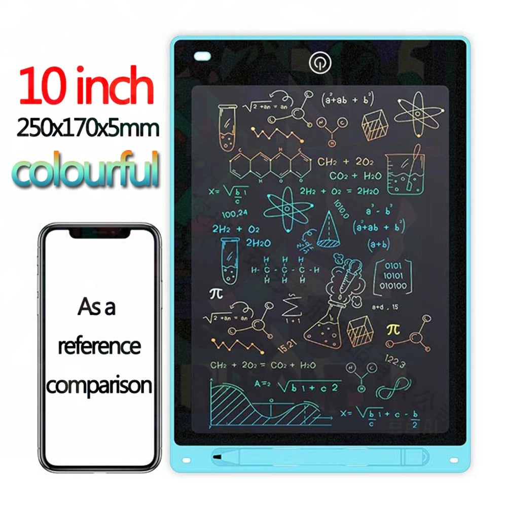LCD Writing Tablet for Kids - Educational Drawing Board 851012 Inch Art Toy - ZOOMNSTORE