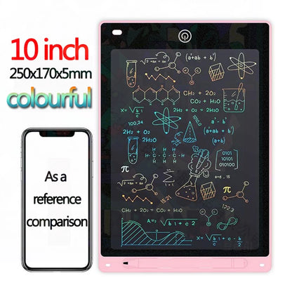 LCD Writing Tablet for Kids - Educational Drawing Board 851012 Inch Art Toy - ZOOMNSTORE