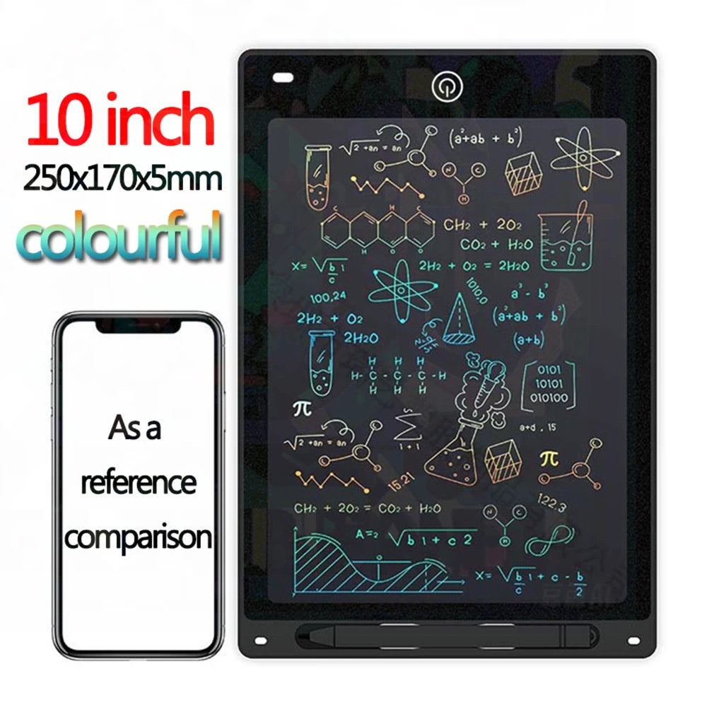 LCD Writing Tablet for Kids - Educational Drawing Board 851012 Inch Art Toy - ZOOMNSTORE