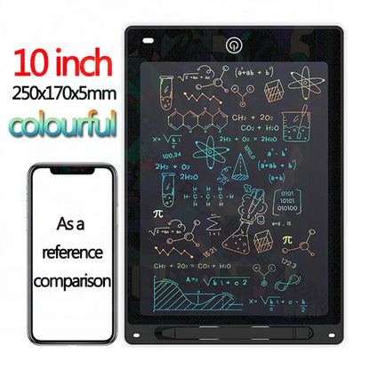 LCD Writing Tablet for Kids - Educational Drawing Board 851012 Inch Art Toy - ZOOMNSTORE