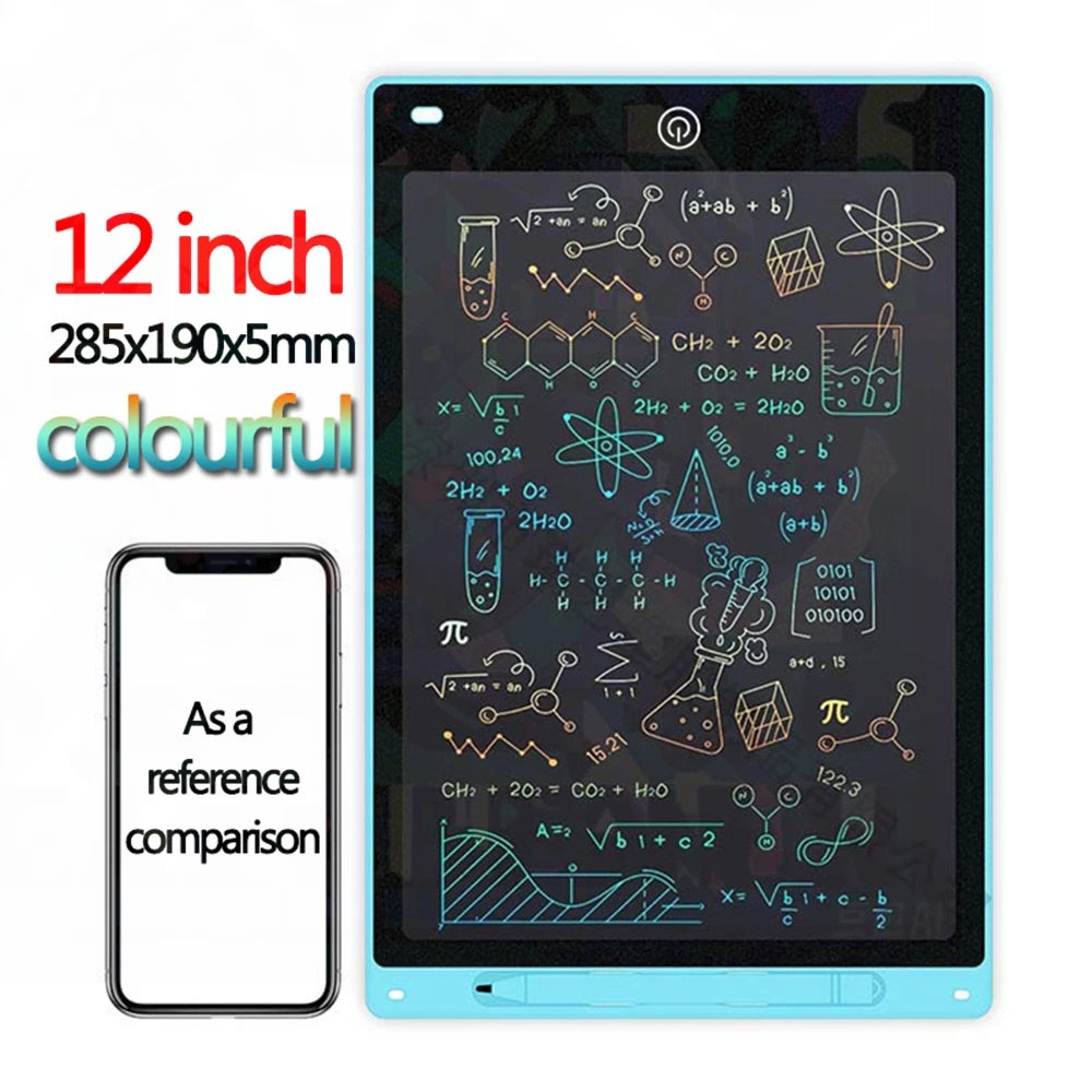 LCD Writing Tablet for Kids - Educational Drawing Board 851012 Inch Art Toy - ZOOMNSTORE